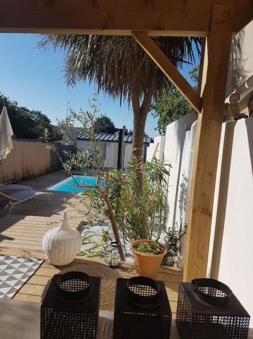 Villa Baliste Et Sa Piscine Aux Sables D'Olonne Chateau-d'Olonne Luaran gambar